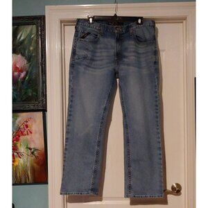 Ariat Rebar Mens Straight M5 40x32 Med Wash Chore Barn Work Pant Cowboy Western